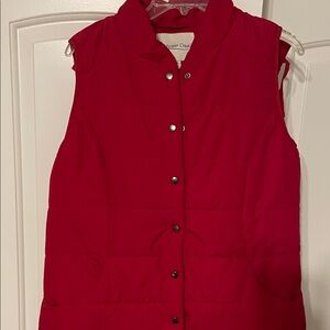 Coldwater Creek Cherry Red Outerwear